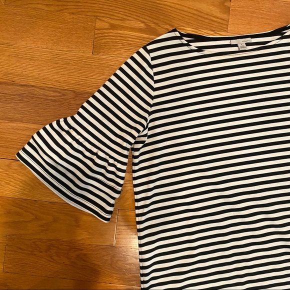 Halogen Ruffle Sleeve Shift Dress - Picture 5 of 6